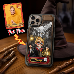 Halloween Leather Flip Wallet Phone Case - Personalized Gift For Halloween 04NAMG220825