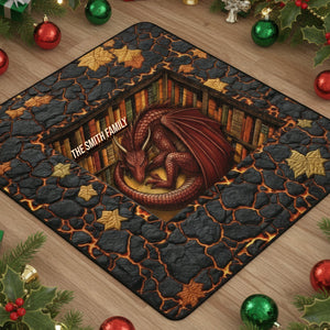Dragon Book Custom Shape Doormat - Personalized Gifts For Book Lovers 05tgqn171125