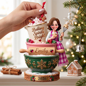 Baker’s Christmas Ornament - Personalized Gifts For Bakers 02totn250926