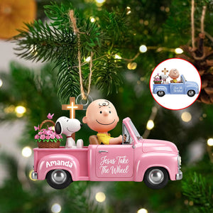 Jesus Christmas Ornament - Personalized Gifts For Christian 01NAMG070825