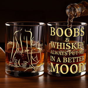 The Best Mood Round Glass - Personalized Gifts For Couples 03NALU221125