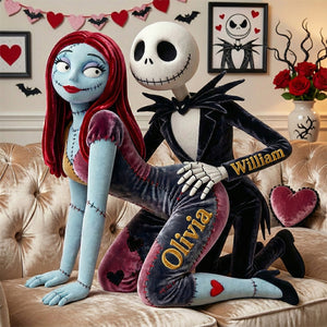 Gothic Romance Couple Pillow - Personalized Gifts For Couple 06TGDT081225