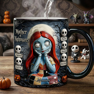 Spooky Mom And Kids Magic Ceramic Coffee Mug - Personalized Gifts For Mother's Day Magic Mug 01TOLU270326
