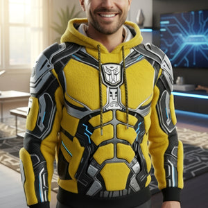 Cyber Armor 3D Hoodie - Personalized Gifts 03HYQN111125