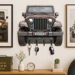Off Road Car Key Hanger - Personalized Gifts For Off Road Lovers 01ohpu270625