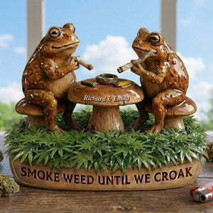 Stoner Soulmates Acrylic Plaque - Personalized Gifts For Smoking Lovers Plaque 02TOQN270126