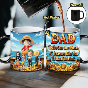 Dad’s Little World Magic Coffee Mug - Personalized Gifts For Dad 012HUMG260326