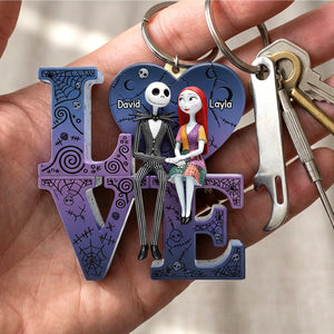 Couple Love Keychain - Personalized Gifts For Couple 07hymg251125