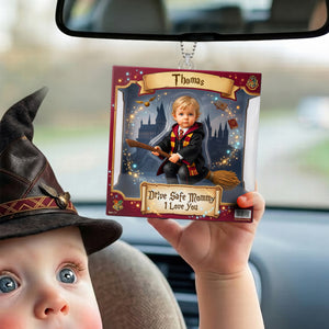 Little Star Car Hanging Ornament - Custom Photo Gift For Mom 02NALU110426