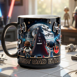 Best Dad Ever Magic Mug - Personalized Gifts For Dads 04ohlu080526