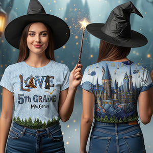 Magic Classroom Shirt Personalized Gifts For Teacher 02HUDT030725