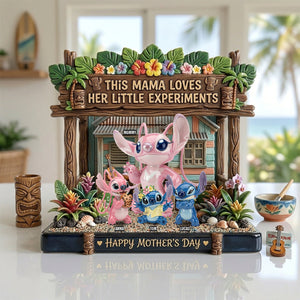 Mama & Little Experiments Acrylic Plaque - Personalized Gifts For Mom 03OHTN310326