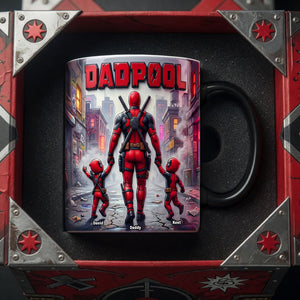 Masked Hero Dad Magic Coffee Mug - Personalized Gifts For Dads 04NAQN040526