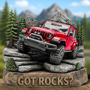 Rockin' Off-Road Life Acrylic Plaque - Personalized Gifts For Off-road Lovers 03qhqn040625