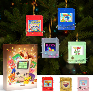 Retro Pocket Gaming Blind Box - Personalized Gifts For Gamers Christmas Advent Calendar 04NAMG031125