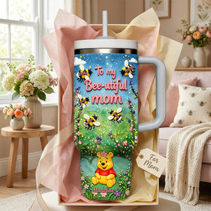 Bee-utiful Mom 40oz Tumbler - Personalized Gifts For Mother 02tymg040326