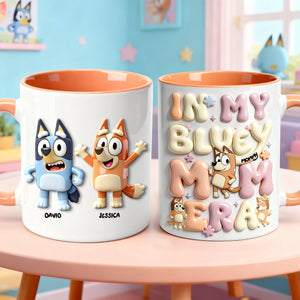Adorable Characters Mom Era Accent Mug - Personalized Gifts For Mothers 03kilu240226