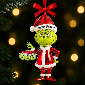 Funny Holiday Christmas Ornament - Personalized Gifts For Family 05pgqn150925