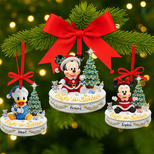 Baby’s First Christmas Ornament - Personalized Gifts For Kids 05pgqn210825