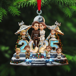 Family Custom Shape Acrylic Ornament, Personalized Gifts For Christmas 03pata171025