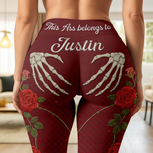 Naughty Skeleton Hands Leggings - Personalized Gifts For Her 04naqn181225