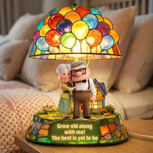 Grow Old Along With Me Acrylic Light Box - Personalized Gifts For Couple 04ohqn030226