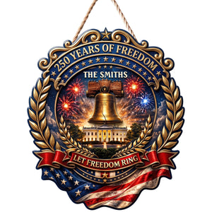 250 Years Of Freedom Acrylic Sign - Personalized Gifts For Family 02toqn300526