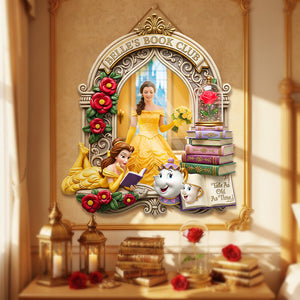 Book Lover Custom Shaped Mirror - Personalized Gifts For Book Lover 02NAMG040825