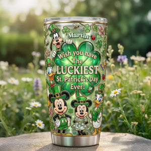 Lucky Clover Party Tumbler - Personalized Gifts For Friends 01pamg120226