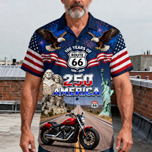 Proud American Motorcycle Hawaiian Shirt - Custom Photo Gifts For Bikers 03qhlu260226