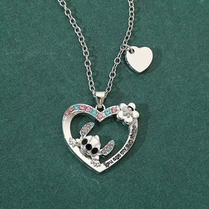 Cute Cartoon Heart Pendant Necklaces 04acxx020425 You Are My Sunshine
