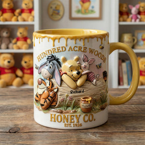Whimsical Woodland Friends Coffee Mug - Personalized Gifts 05qhqn150126
