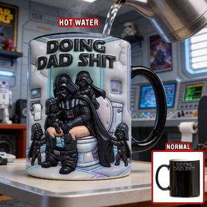 Relaxed Dad Magic Coffee Mug - Personalized Gifts For Dads 05NAQN170426