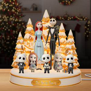 Family Light Box - Personalized Gifts For Family Custom Shape Acrylic Light Box 04OHLU301025