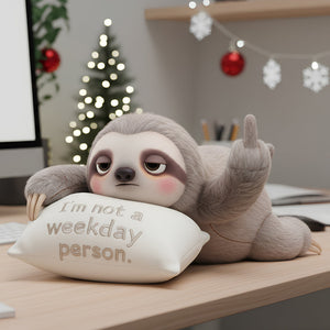 Sloth Coworker Pillow, Personalized Gifts For Coworker 02ohdt151125
