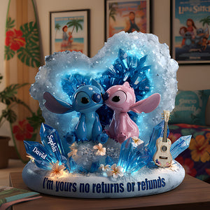 Cute Couple Acrylic Plaque - Personalized Gifts For Couples 02tgdt011225
