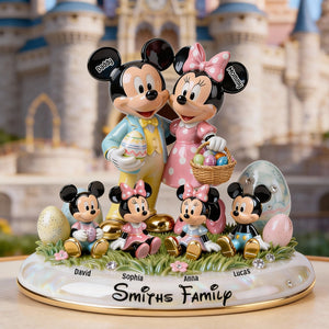 Personalized Easter Gifts For Family Acrylic Plaque 03pgtn020226
