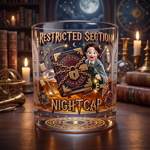 Mystical Book Round Glass - Personalized Gifts For Fantasy Lovers 05tydh210726