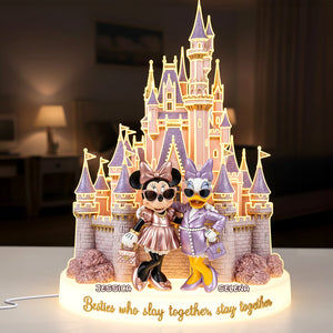 Slay All Day Besties Light Box - Personalized Gift For Besties 04PGLU281125