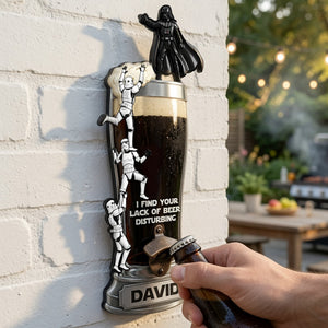 Galactic Wooden Wall Hanging Bottle Opener - Personalized Gifts 04HATN200726
