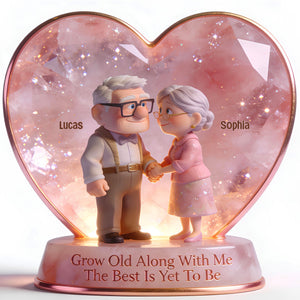 A Lifetime Of Love Acrylic Plaque - Personalized Gifts For Couples 05natn181225