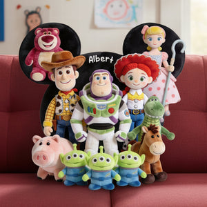 Cute Characters Pillow - Personalized Gifts 06naqn121225