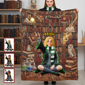 Personalized Gifts For Book Lovers Blanket 07tomg041125