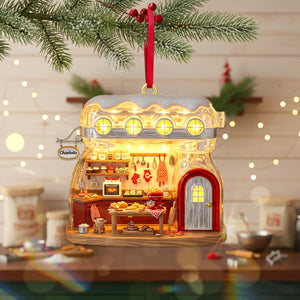 Baking Mixer Cozy House Acrylic Ornament, Personalized Gifts For Baking Lovers 03qhmg040925