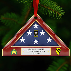 Honoring Heroes Christmas Military Ornament - Personalized Gifts For Veterans 02OHDT131025