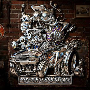 Top Speed Metal Sign - Personalized Gifts For Hot Rod Lover 02TGMG310126
