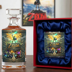 40 Years Of Adventure Glass Decanter Set Personalized Gifts 05TOQN160326