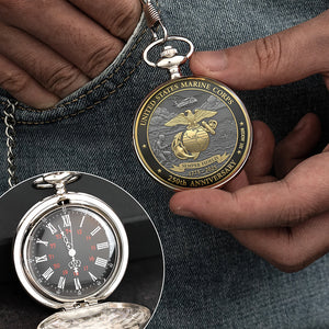 Anniversary Pocket Watch - Personalized Gifts For Soldier 04naqn020725
