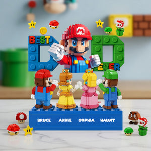 Super Plumber Dad Acrylic Plaque - Personalized Gifts For Dads 021OHLU190525