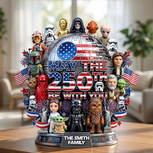 250 Years Of Freedom Acrylic Plaque - Personalized Gifts For Patriots 02PATN040626